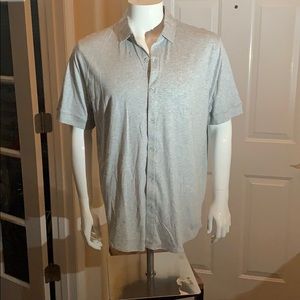 Hart Schaffer Marx Dress Short Sleeve Sport Shirt XL